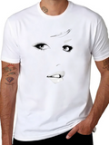 Audrey Hepburn Graphic Tee - Black T-Shirt