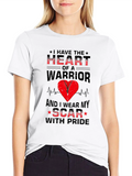 Heart Warrior Scar Pride T-Shirt