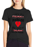 Heart Warrior Scar Pride T-Shirt