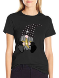 Whimsical Gnome Holding a Star T-Shirt