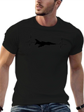 Jet Heartbeat T-Shirt - Aviation Enthusiast Tee