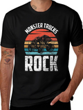 Monster Trucks Rock Graphic Tee