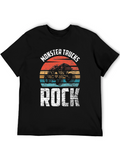 Monster Trucks Rock Graphic Tee