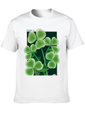Clover Graphic Black T-Shirt