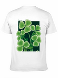 Clover Graphic Black T-Shirt