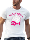 Volleyball Girl Graphic T-Shirt