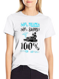 Funny Physical Therapist T-Shirt 50% Helper 50% Sadist