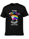 Rainbow Sheep T-Shirt: Unique Family Pride Apparel