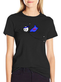Superhero Stick Figure Graphic Tee