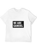 We Are Gamers Black T-Shirt