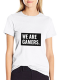 We Are Gamers Black T-Shirt