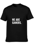 We Are Gamers Black T-Shirt