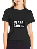 We Are Gamers Black T-Shirt