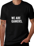 We Are Gamers Black T-Shirt