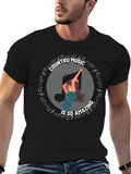 Country Music T-Shirt - Unisex Black Tee