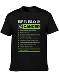 Cancer Zodiac T-Shirt - Top 10 Rules