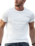 Ethereum Cryptocurrency Black T-Shirt