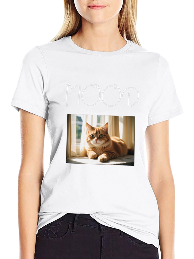 Mood Cat T-Shirt: Comfort & Style