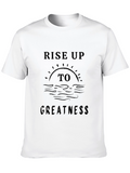 Rise Up To Greatness Graphic Tee