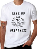 Rise Up To Greatness Graphic Tee