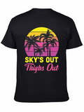 Skys Out Thighs Out Graphic Tee