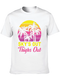 Skys Out Thighs Out Graphic Tee