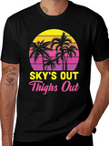 Skys Out Thighs Out Graphic Tee
