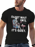 Quiet Skeleton Reading T-Shirt