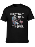 Quiet Skeleton Reading T-Shirt