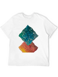 Abstract Geometric Print T-Shirt