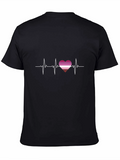 Lesbian Heartbeat T-Shirt - Pride Apparel