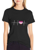 Lesbian Heartbeat T-Shirt - Pride Apparel