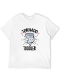 Tornado Toddler Graphic Tee - Black