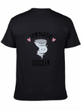 Tornado Toddler Graphic Tee - Black