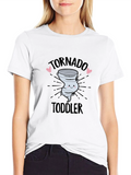 Tornado Toddler Graphic Tee - Black
