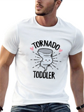 Tornado Toddler Graphic Tee - Black