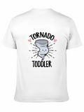 Tornado Toddler Graphic Tee - Black