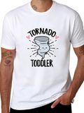 Tornado Toddler Graphic Tee - Black