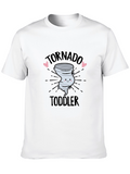 Tornado Toddler Graphic Tee - Black