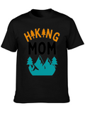 Hiking Mom Graphic T-Shirt - Outdoor Adventure Tee