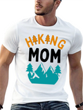 Hiking Mom Graphic T-Shirt - Outdoor Adventure Tee