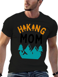 Hiking Mom Graphic T-Shirt - Outdoor Adventure Tee