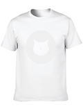 Cool Cat Graphic Tee - Black