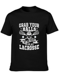 Lacrosse T-Shirt: Grab Your Balls!
