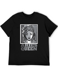 Aries Queen Graphic Tee - Zodiac Pride