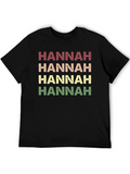 Hannah Retro Graphic T-Shirt