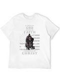 A Child Of God A Of Faith A Warrior Of Christ Classic Cotton Tee – Unisex Comfort For Any Season