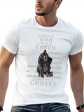 A Child Of God A Of Faith A Warrior Of Christ Classic Cotton Tee – Unisex Comfort For Any Season