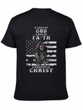 A Child Of God A Of Faith A Warrior Of Christ Classic Cotton Tee – Unisex Comfort For Any Season