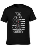 A Child Of God A Of Faith A Warrior Of Christ Classic Cotton Tee – Unisex Comfort For Any Season